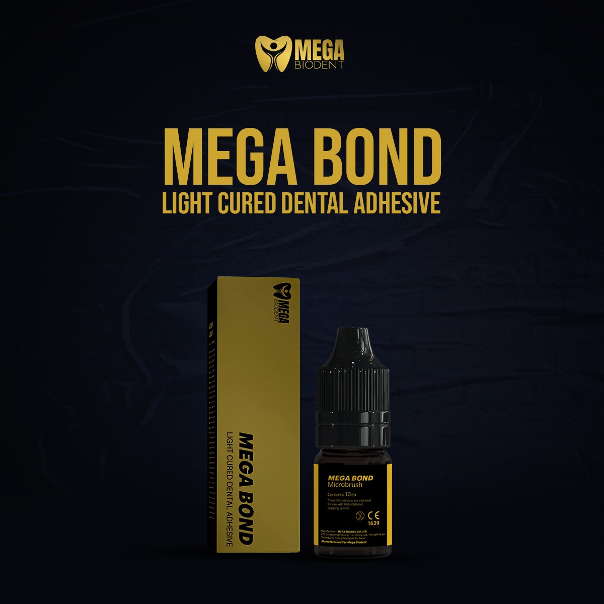 MEGA BOND 5th Generation Light Cure Dental Bonding Agent